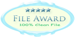 File Award - 100% Clean / 5 Star Award